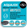 Aqua Joe AJFJH50-58-MAX 50-Ft x 5/8-Inch FiberJacket Hose w/Aluminum Fittings