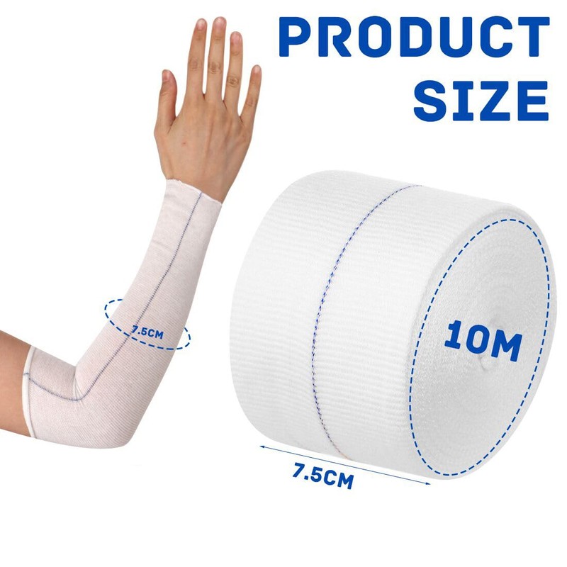 Elastic Tubular Support Bandage Stretch Retention Bandages Comfortable Cast Stockinette
