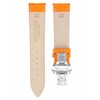 Ewatchparts 22mm Leather Watch Band Strap Compatible With Montblanc Watch