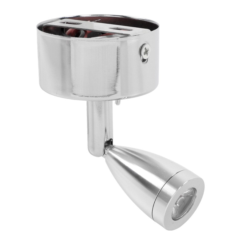 12V 3W LED Small Spotlight Warm White Swivel Reading Lamp