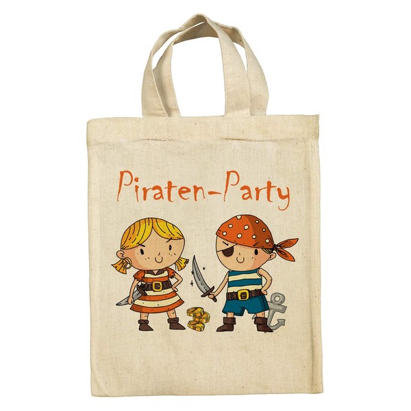 Clothinx Funny Children's Birthday Bag, Party Loot Bag with Choice