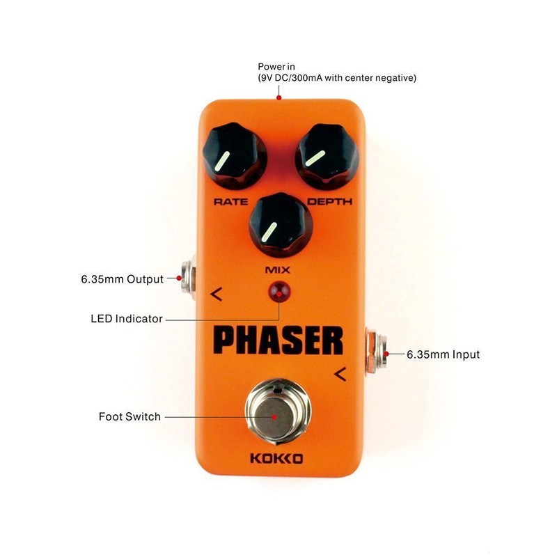 JUMP KOKKO Electric Guitar Effect Pedal True Bypass Full Metal