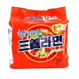 Samyang Ramen Korean Noodle Soup, 4.23 oz (Pack of 5)