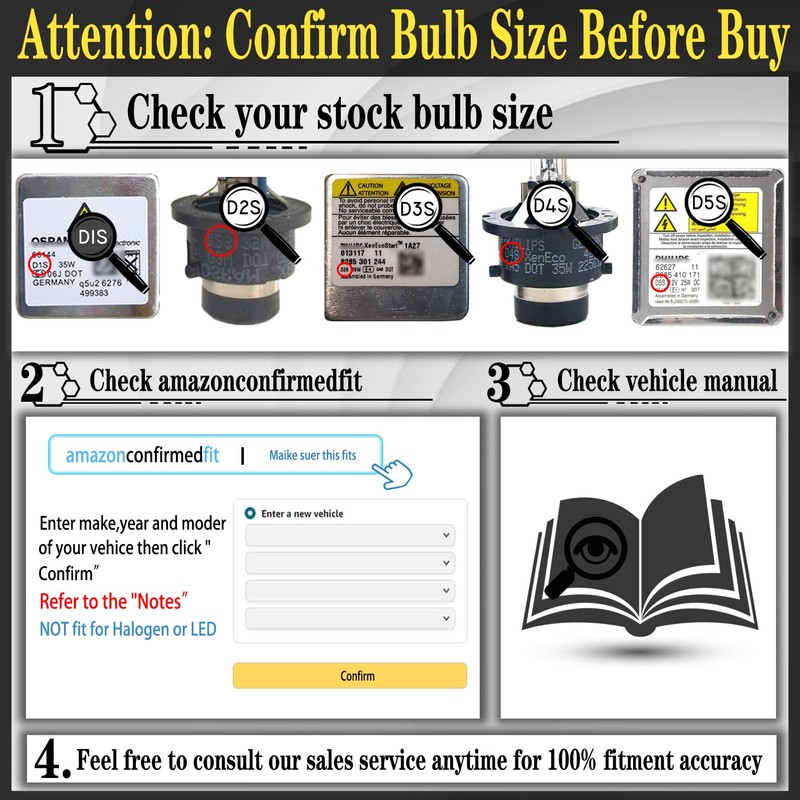 VHK for Volkswagen VW Golf GTI HID Headlights D1S Xenon