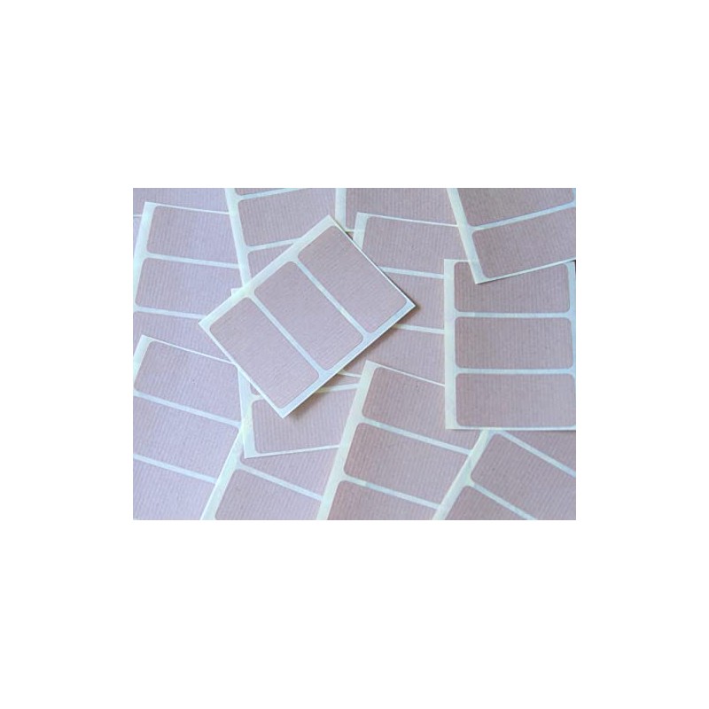 65x30mm Rectangular Colour Code Stickers - Packs of 45 Coloured