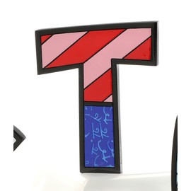 Romero Britto Alphabet Letters - T