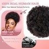 SEGOHAIR Afro Puff Kinky Curly Drawstring Ponytail Extensions for Black