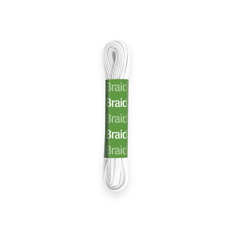 Dritz Braided Elastic 1/8'X4yd-White