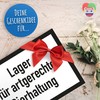 DankeDir! Lager artgerechte Bierhaltung DIN Style Schild mit Spruch Kühlschrank