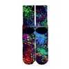 KACOLOR - Calcetines de tubo para hombre con estampado 3D,