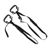 2Pcs Kids Gymnastic Rings Monkey Shape Load Bearing 150KG Ergonomic