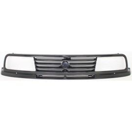 Robautoparts Front Grille 1989-1995 For Suzuki Sidekick Plastic Painted Black Shell And Insert 2-Door SZ1200104 7211160A30