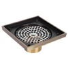 Floor Drain Antique Full Copper Shower Drain Kit for Kitchen