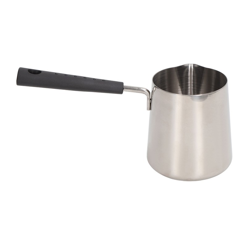 Coffee Milk Frothing Pitcher Cup 304 Stainless Steel Long Handle