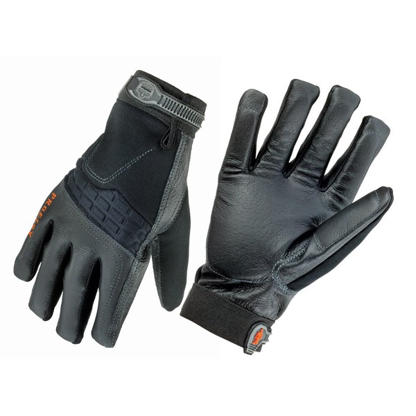 Ergodyne ProFlex 9002 Certified Anti-Vibration Work Glove, X-Large, Black