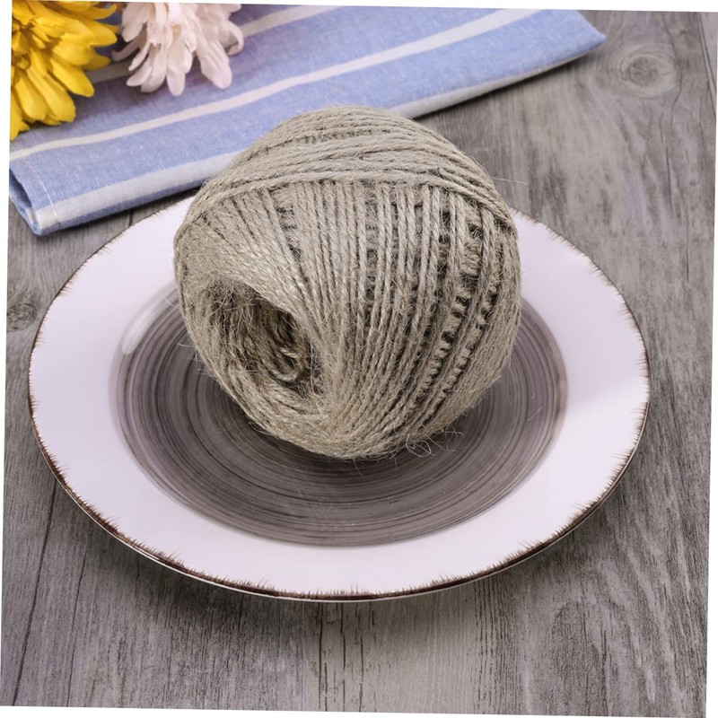 COHEALI 2pcs Jute Twine String Macrame Cord Christmas Twine for