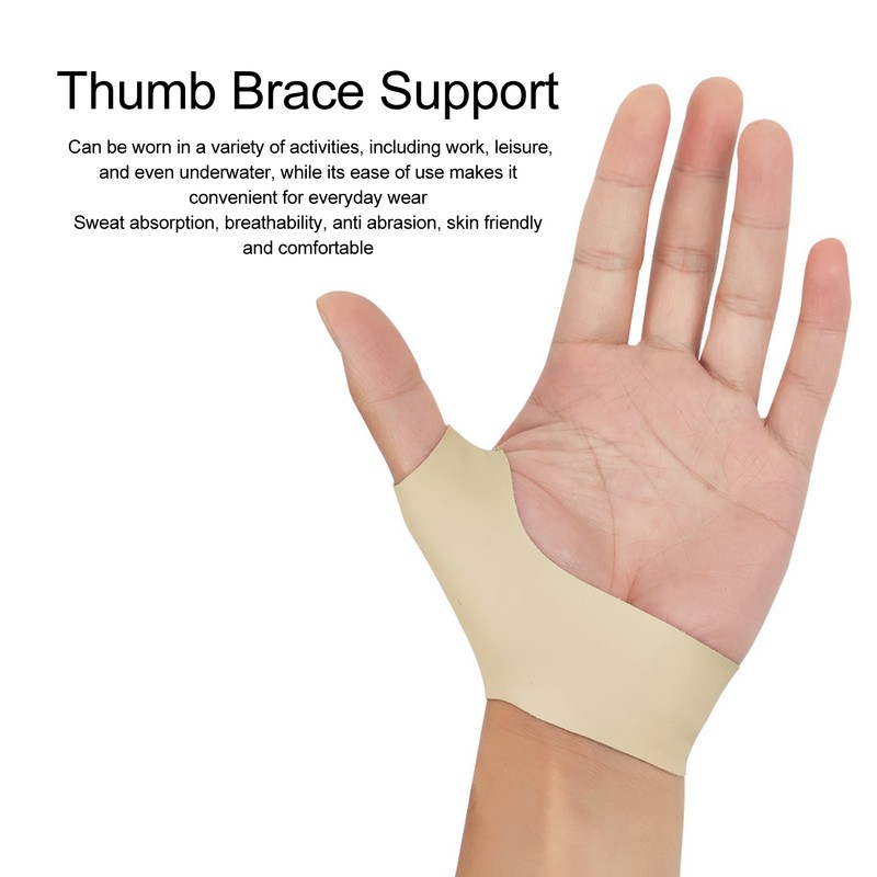 Thumb Brace Support Skin Friendly Breathable Versatile Comfortable Lightweight Thumb