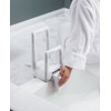 Moen DN7075 Home Care Locking Dual Tub Grip, Glacier
