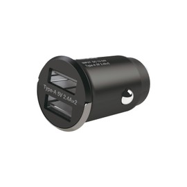 Pellucid PPJ2502 Car Charger, Car Charger, Car Charger, 2 USB Ports, Fast Charging, 12 V, 24 V