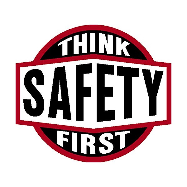 Think Safety First, 2", Hard Hat, Hardhat, Lunch Box, Tool
