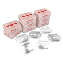SCHWERTKRONE Callus Planer Blades [Made in Solingen - Germany] - Callus Planer Blades - Callus Planer Replacement Blades - Professional Blades with Premium Quality - Individually Packed (Pack of 80)