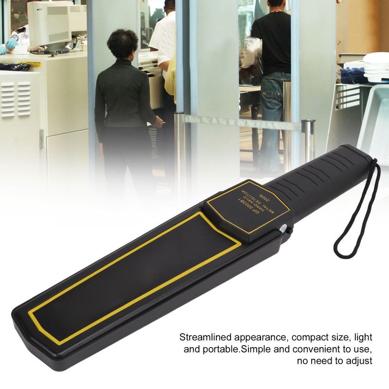 Metal Detector Highly Sensitive Accurate Detection Low Power Consumption 40h