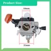 Magimaker Carburetor Kit 4180-120-0617 Compatible with Stihl FS131 FS131R HT131