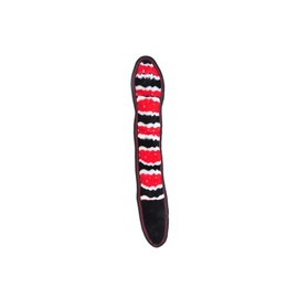 ZippyPaws ZP822 Z Stitch Snake Squeak Toy, Red, Medium