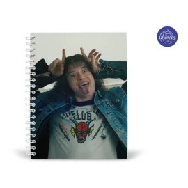 Stranger Things Libreta Cuaderno Profesional Pasta Dura Lp                                                                                            