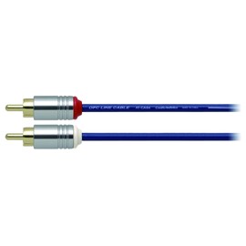 Audio-Technica AT-CA64/3.0 OFC Audio Cable, RCA for Car Use, Heat Resistant to 90°C, Shield, Noise Resistant, Small Plug, 9.8 ft (3.0 m)