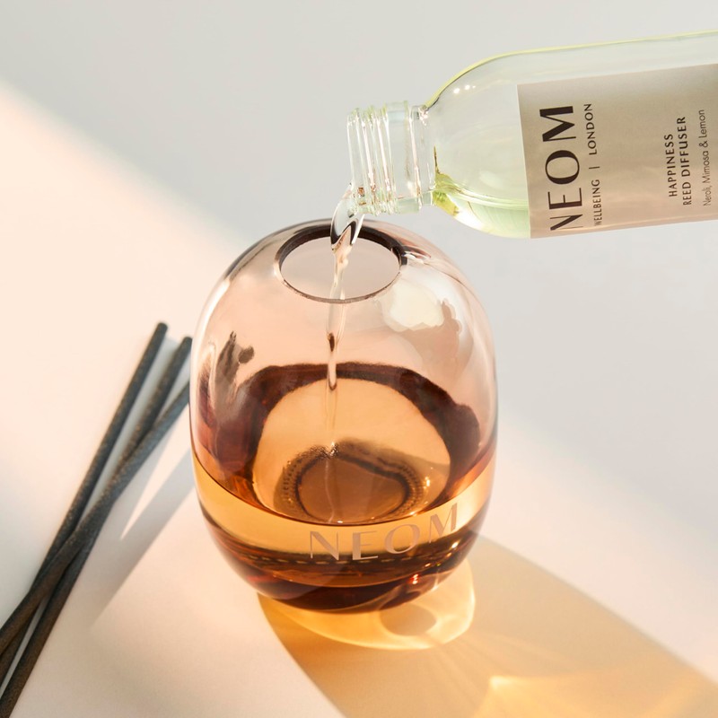 Neom NEOM- Reed Diffuser100ml, Happiness | Neroli, Mimosa & Lemon