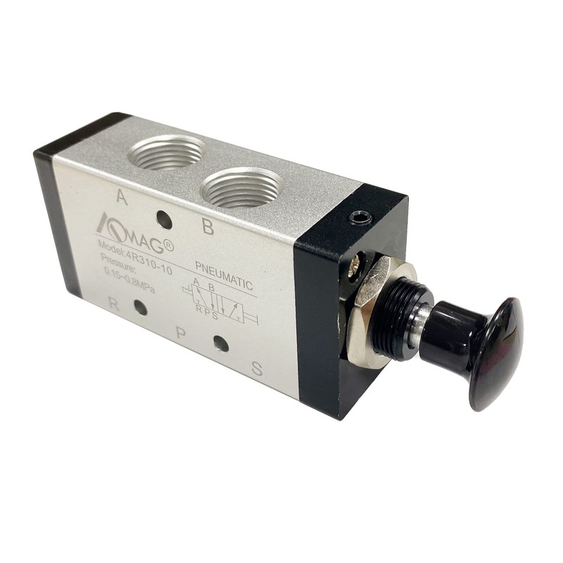 AOMAG Pneumatic 3/8" PT 5 Way 2 Postion Air Hand