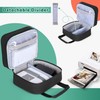Luxja Photo Printer Storage Case, Double Layer, Holds Parts Together,