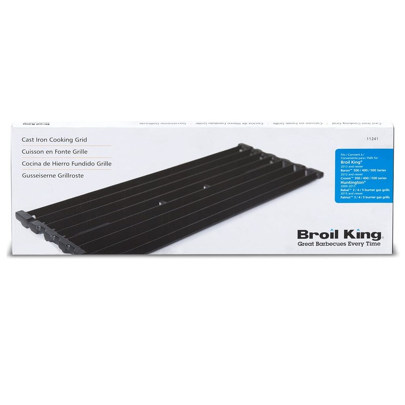 Broil King 11241 Grid-Baron Cast Iron Cooking Grate, one Size,