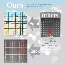 Shimmer Wall Backdrop, 36PCS Silver Iridescent Square Sequin Panels, Photo Booth Backdrop Wall Panel Backdrop Decor for Birthday, Wedding, Baby Shower, Anniversary