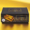 MIJOMA Money Box with Lock - Gold Bar Design, Ceramic,