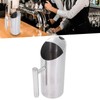 Stainless Steel Water Tie Pot Cold Drinking Pitcher with Ergonomic