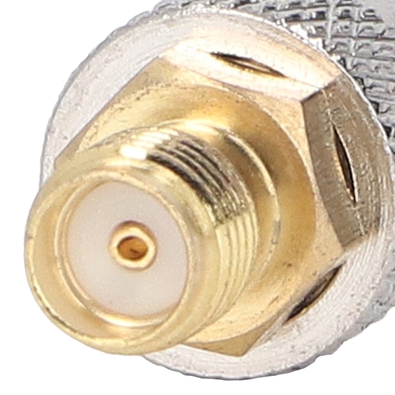 10Pcs RF Coaxial Cable Adapter SMA Female to BNC Female