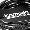 Double Loop Bicycle Cable Lock Long Bike Extender (4.5)