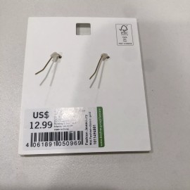 Fashion Jewelry Beeline Fashion Jewelry Gold Pearlescent Teardrop Dangly Earrings