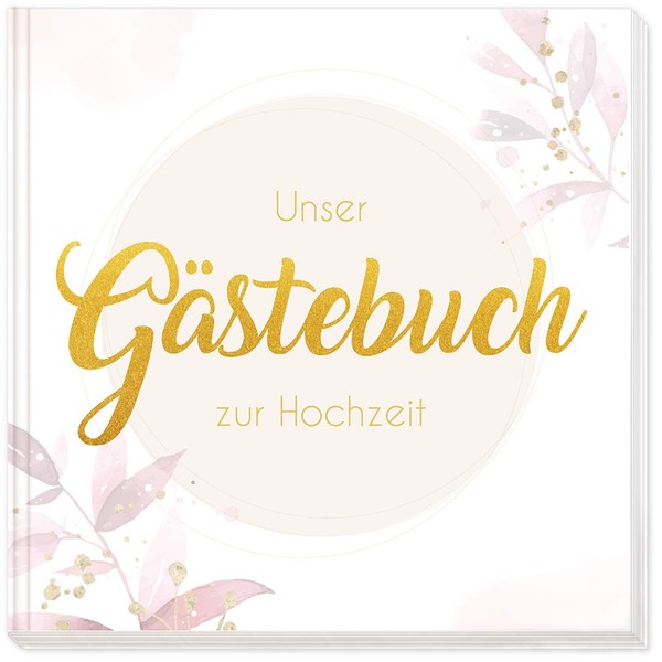 Sophies Kartenwelt Wedding Guest Book with Questions to Fill In