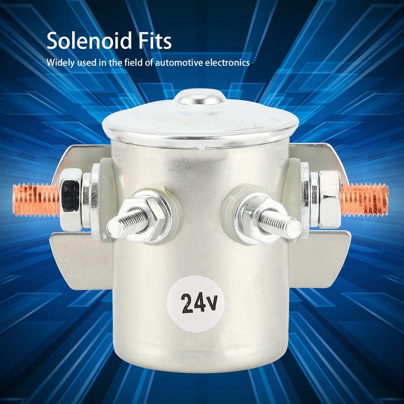 Solenoid Fits Hydraulic Motor Starter Relay Normally Open Waterproof Auto