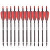 NIKA ARCHERY Pernos para ballesta de 19 cm, con flechas
