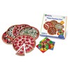 Learning Resources Pizza Fraction Fun Game, 13 Fraction Pizzas, 67