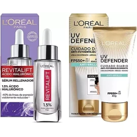 L'Oréal Paris Ácido Hialuronico Revitalift Y Bloqueador Anti-brilo L´oreal