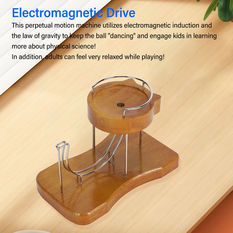 Perpetual Motion Machine Stable Electromagnetic Drive Educational Rolling Ball Perpetual