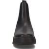 FitFlop Women's F-Mode Leather Flatform Chelsea Boots, Black, 6