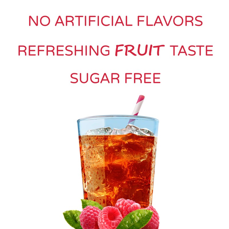 Crystal Light Sugar-Free Raspberry Ice Drink Mix (10 On-the-Go Packets)