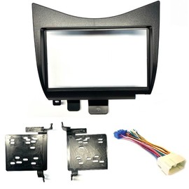 Double DIN Car Stereo Install Dash Kit and Wire Harness Made for 2003-2007 Honda Accord