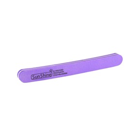 PROFICO Pack of 10 Professional Nail Buffer Straight 180/240 Double-Sided Buffer Nail File Emery Boards Fine Grit for Natural Nails Gel Nails Nail File for Manicure and Pedicure (Pink)